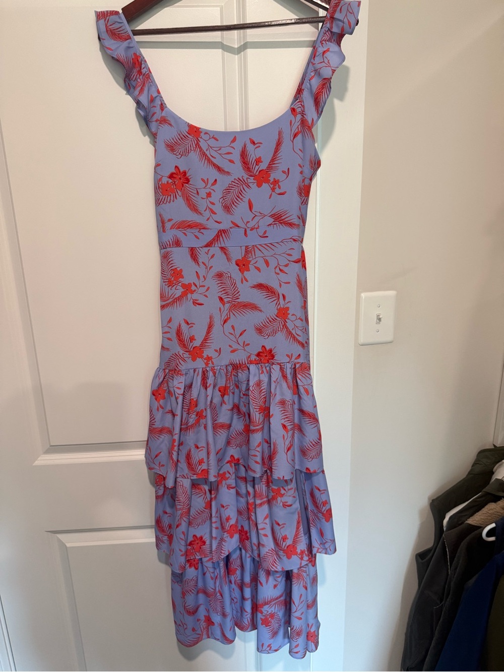 Tiered Ruffle Dress from Likely in Size 4